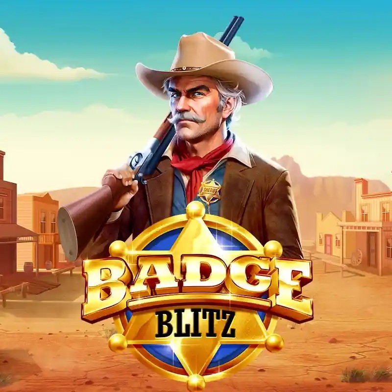 Badge Blitz casino game by Pragmatic Play – featured logo at Lanista Casino
