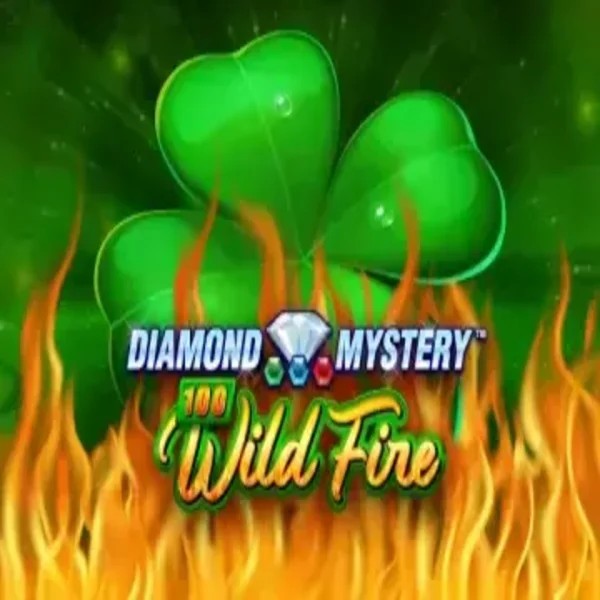 Diamond Mystery 100 Wild Fire slot logo by Greentube at Lanista Casino