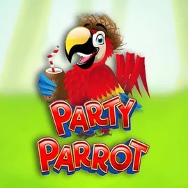 Party Parrot slot visual from Rival available on lanista.eu.com