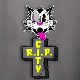 Official Slots logo: RIP City by Hacksaw Gaming at Lanista Casino