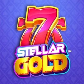 Stellar Gold logo – Slots by Snowborn Games at Lanista Casino