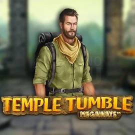 Slots logo of Temple Tumble Megaways from Relax Gaming at Lanista Casino