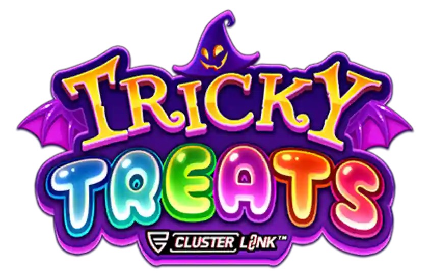Tricky Treats online game logo by Push Gaming on lanista.eu.com
